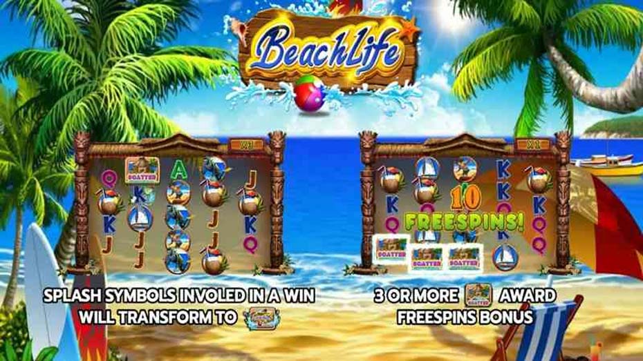 รีวิวเกมสล็อต Beach Life slot wallet ทุกค่ายเว็บตรง | superslot888