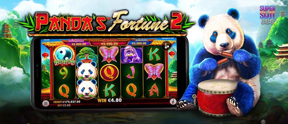 รีวิวเกมส์สล็อต Panda Fortune 2 slot wallet เว็บตรง | superslot888